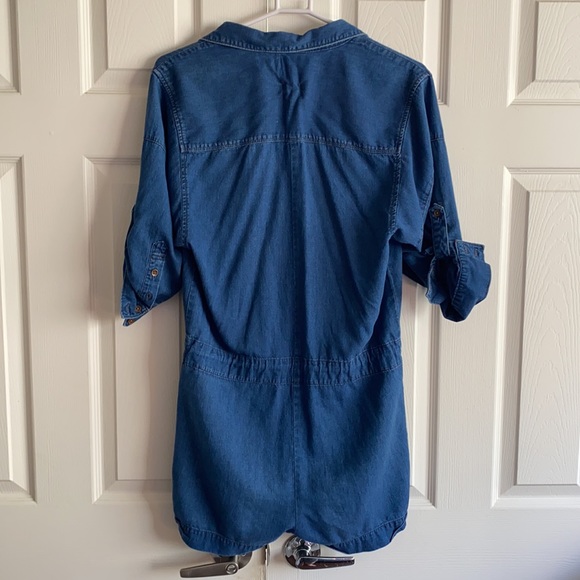•Madewell Denim Romper - Picture 6 of 7